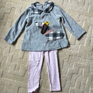 Mudpie toddler girl outfit